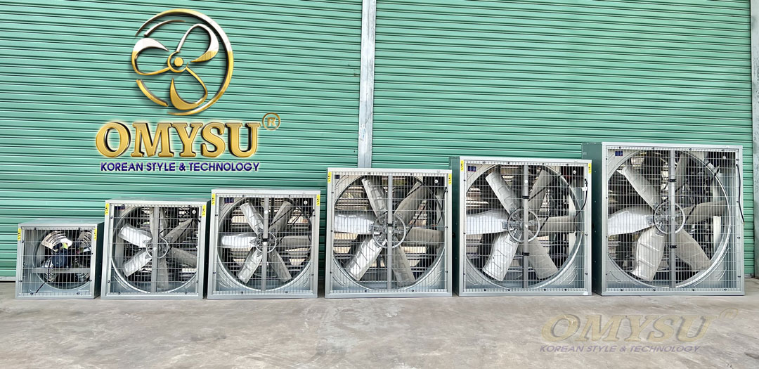 Quạt thông gió vuông BMF-1220 – các mẫu quạt vuông size 400 – 1380mm