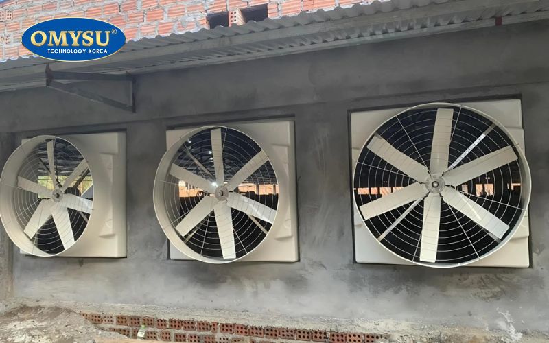 Cách lắp quạt thông gió gắn tường, âm trần và công nghiệp đúng kỹ thuật