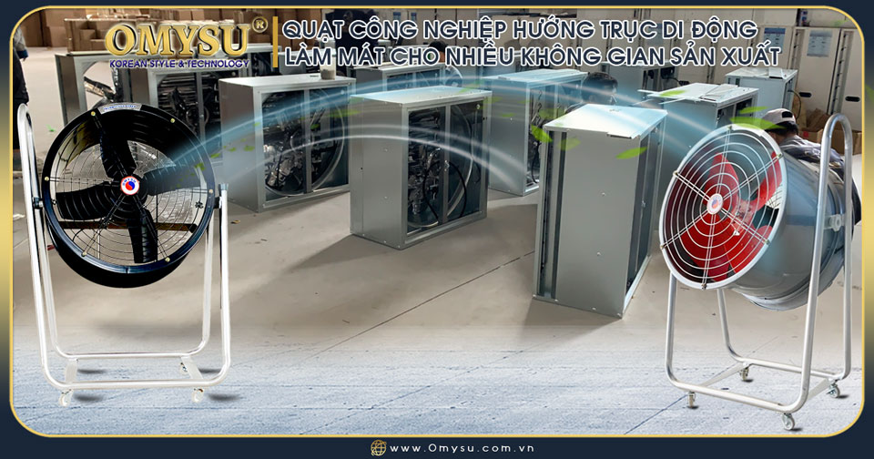 Quạt thông gió tròn FA-20C-1 – dòng quạt FA cố định và di động