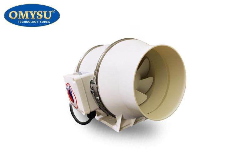 Quạt hướng trục nối ống gió: Cấu tạo, nguyên lý hoạt động và ứng dụng thực tế