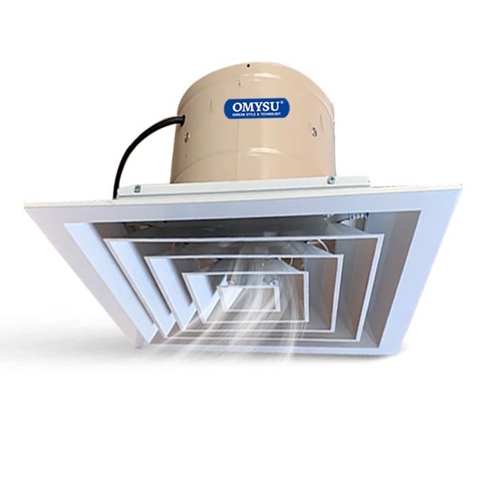 Quạt hút âm trần AT-600T – quạt hút âm trần công nghiệp có nối ống