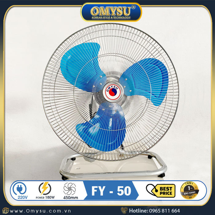 Quạt sàn công nghiệp FY-50 – quạt sàn Omysu