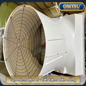 Quạt thông gió composite gián tiếp 3 cánh nhôm đúc BMF-1460