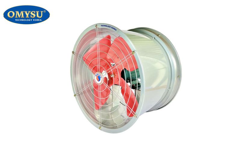 Quạt thông gió tròn DFG-60 – quạt hướng trục chính hãng OMYSU