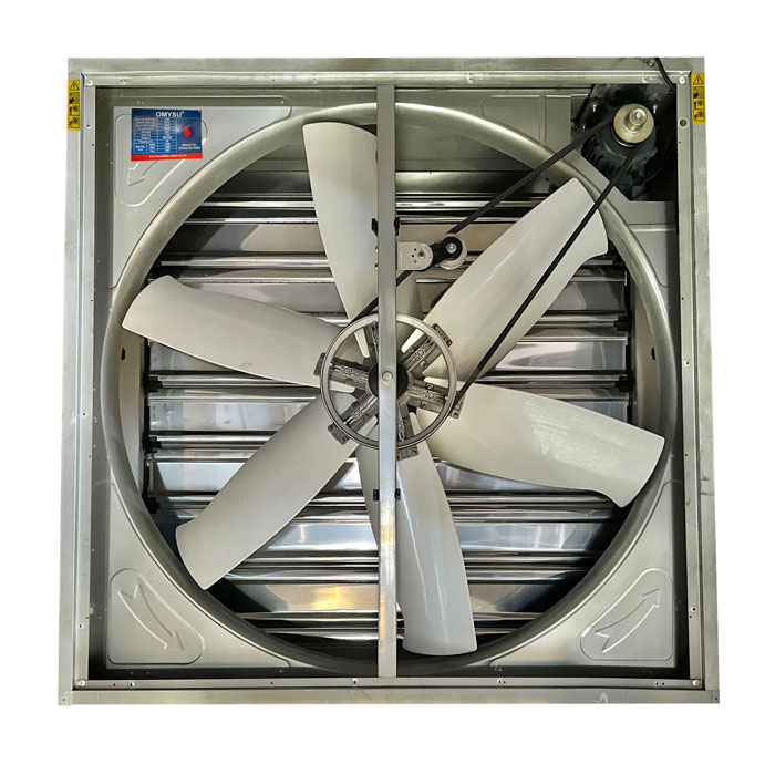 Quạt thông gió vuông BMF-1100P – quạt thông gió vuông cánh POM
