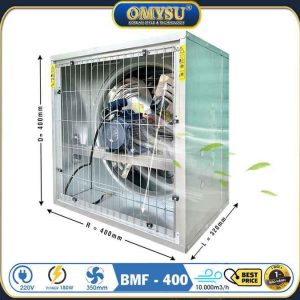 Quạt thông gió vuông BMF-400