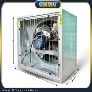 Quạt thông gió vuông BMF-600
