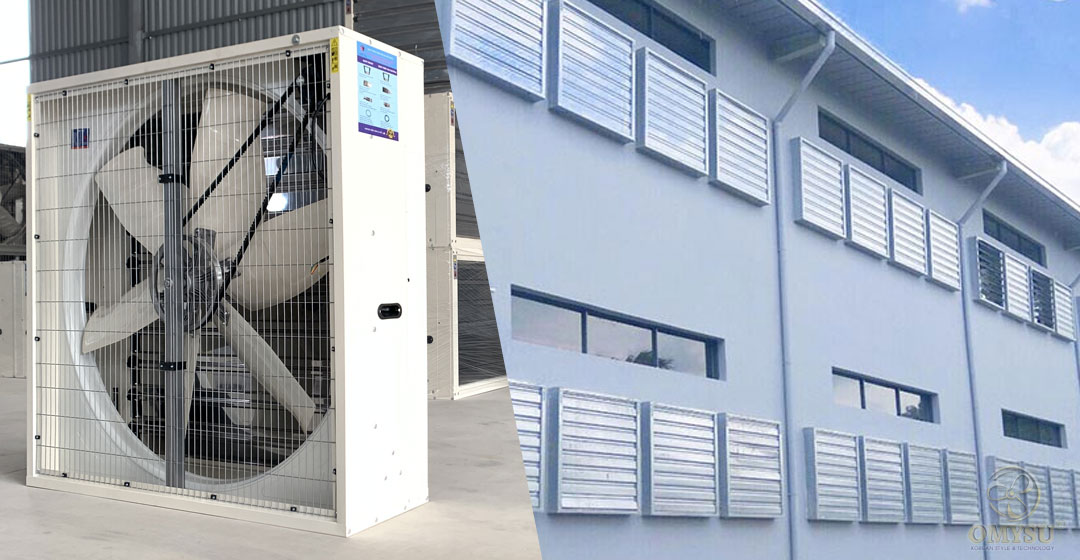 Quạt thông gió vuông BMF-900 STD – kích thước và cấu tạo