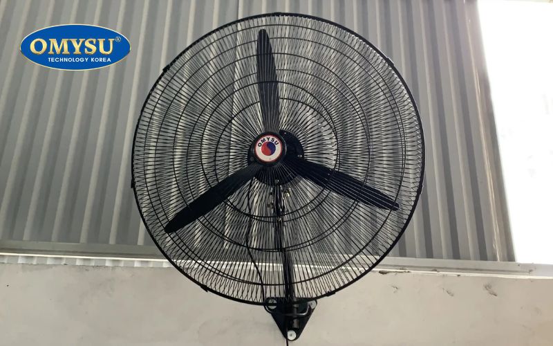 Quạt treo tường công nghiệp: Cấu tạo, ưu nhược điểm và bảng giá mới nhất
