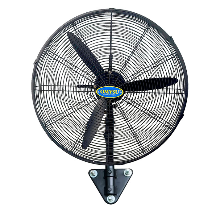 Quạt treo OMW-600 – quạt công nghiệp treo tường sải cánh 600mm