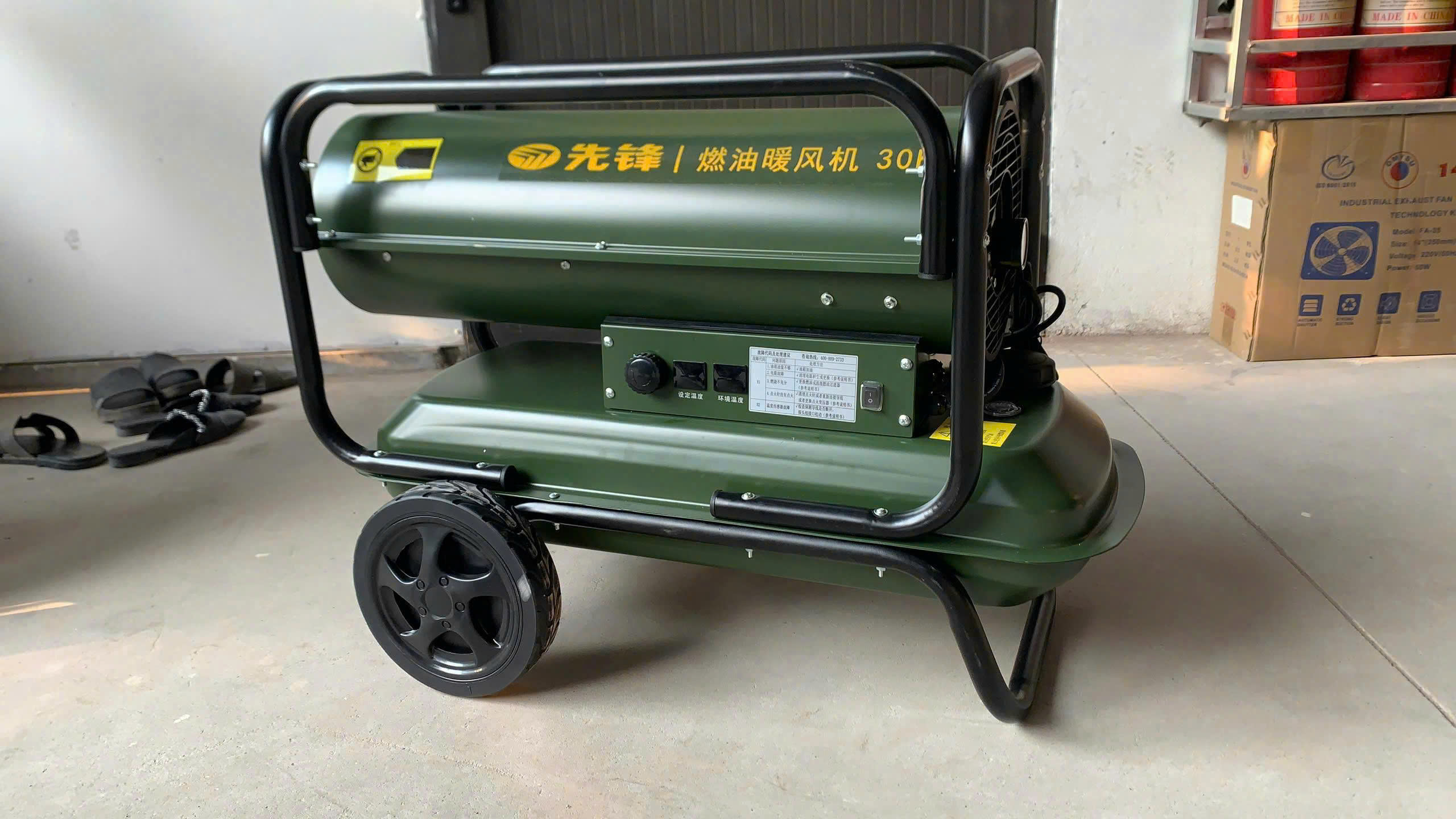 Cảm biến nhiệt máy sưởi dầu công nghiệp tự ngắt khi đủ nhiệt độ